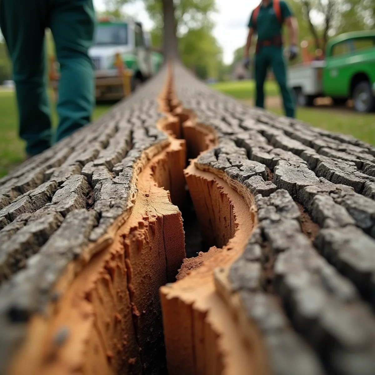 Cracks and Splits in the Trunk or Limbs — trunk cracks in a Fort Wayne, IN yard